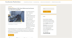 Desktop Screenshot of geothermie-nachrichten.de